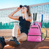 Himal Outdoors Tennis Backpack - Large Storage for 2 Rackets and Necessities, Suitable for All Ages