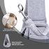 Dog Carrier Sling, Reversible Puppy Carrier Purse with Storage Pocket, Hands-Free for Small Dogs and Cats (Gray)