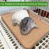 16 12 Inch 2Pcs) Rabbit Scratching Pad, x Natural Sisal Bunny Scratch Mat Scratcher Mats Claws and Teeth Care