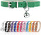 XXS Adjustable Dog Collar for Teacup, 3/8 inch Width for Small Medium Large Dogs (Green, XXS)