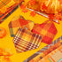 60 Sweetude Pcs Fall Dog Bandanas Bulk Plaid Bandanas for Dogs Autumn Thanksgiving Pet Scarf Bibs Adjustable Triangle