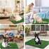 2025", Dog Grass Mat with Pee Pad Small Dog Litter Box Indoor Artificial Turf Grass Porch Waterproof Patio Potty Tray