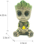 Aquarium Groot Air Bubbler Decorations, Fish Tank Air Stone Set