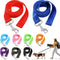 Sanwuta 9 Pack Nylon Dog Training Leash, 6 ft for Small and Medium Dogs, Puppy Traction Rope for Training, Play, Camping