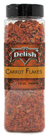 Dried Carrots by Its Delish, Large Reusable Container of Dehydrated Carrot Dices for Soup Vegetables, Food Supply