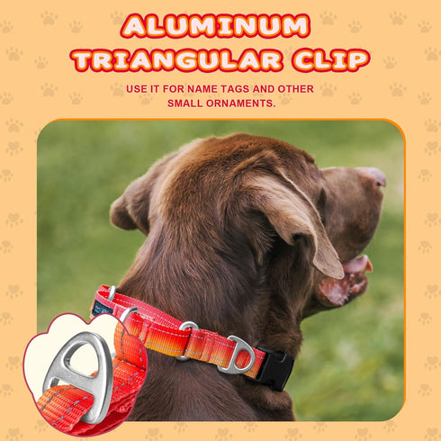 Martingale Dog Collar, Light-Reflective Polyester Collars for Whippets, Greyhounds, and Safety Training