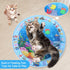 marhook Cat Water Mat Upgrade Thickened, Ocean-Themed Pet Cooling Mat for Indoort Cats, Scratch-Resistant Cat Cold Pad