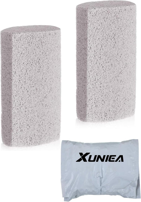 2 Pieces Pet Hair Remover Pumice Stone Tool for Cat Hair Removal, Dog Fur Removal Tool for Car Couch Furniture