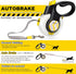 FIDA AutoBrake Retractable Dog Leash, 16 ft Heavy Duty No Pull Leash for Extra Large Breeds, Tangle Free