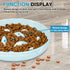 2PCS Cat Slow Feeder Bowl with Fish Pool Design, Interactive Puzzle Dish for Healthy Eating, Non-Slip Cat Bowl