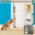 Frayot Dog Door Bell for Potty Training, Adjustable Dog Bells to Go Outside with Removable Bells Ring, Handmade Twisted