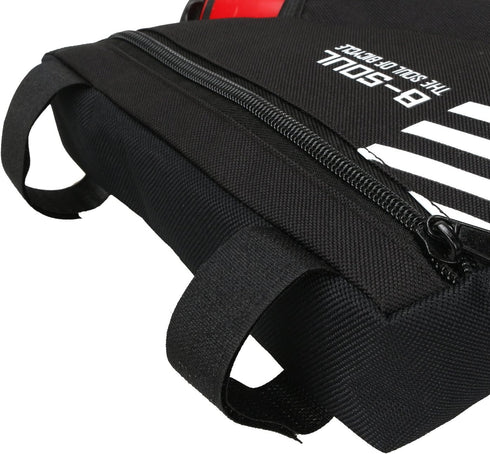 UPANBIKE 1.5L Bike Triangle Frame Bag, Polyester Storage Bag for Road and Mountain Bicycle Front Tube