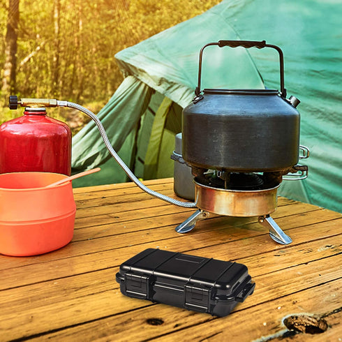 Waterproof Shockproof Box, Plastic Protective Hard Case, Outdoor Survival Box Hard Drive Case, Airtight Storage
