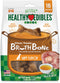 Nylabone Healthy Edibles Natural Dog Chews, Long Lasting Ham Flavor Treats for Dogs, Small/Regular (16 Count)