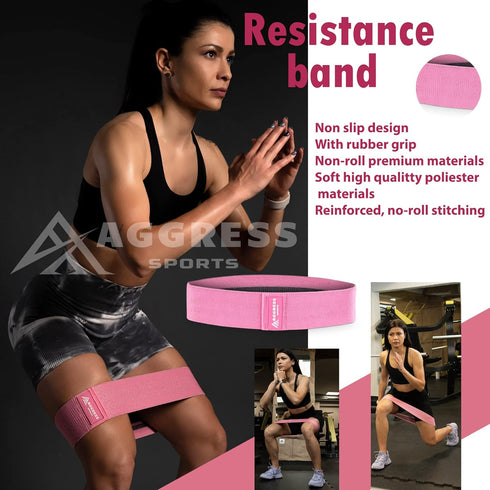 Premium Barbell Pad Set for Hip Thrusts, Squat Pad with 2 Gym Ankle Straps, Hip Resistance Bands, Carry Bag