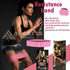 Premium Barbell Pad Set for Hip Thrusts, Squat Pad with 2 Gym Ankle Straps, Hip Resistance Bands, Carry Bag