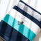 Luzia Striped Workout Towel for Sweat, Pack of 4, Premium Quality 100% Turkish Cotton for Gym
