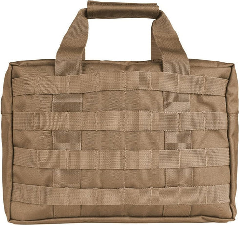 LA Police Gear MOLLE Utility Bag, Small Bug Out Tactical Range Bag, Black