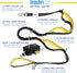6 ft. Bungee Dog Leash - Heavy Duty with 4 Traffic Handles, Mighty Carabiner Clip, Ultra Reflective for Large Dogs
