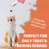 16 OZ Just Try Probiotic Cat Treats Support Gut Health Chicken Flavor Healthy Cat Snacks Training Biscuits (Probiotic)