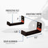StoreYourBoard Yoga Mat Storage Rack | Foam Roller, Exercise Bands, Wall Hooks Gym Organizer