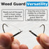 Harmony Fishing - Razor Series Wacky Weedless WG Hooks - The Ultimate Bass Fishing Hooks for The Wacky Rig & Neko Rig