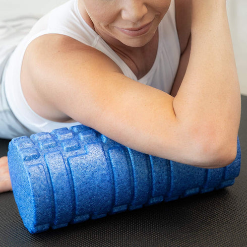 High Density Foam Roller Massager for Deep Tissue Massage of Back and Leg Muscles Self Myofascial Release