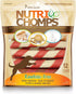 NutriChomps Dog Chews – 6-inch Twists, Easy to Digest, Rawhide-Free, Healthy, 12 Count, Real Chicken & Peanut Butter