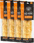 Earth Animal No Hide Strips Chicken Flavored Natural Treats | Quick & Thin Dog Chews | 4 Pack, 16 Count