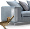 In hand Cat Scratch Furniture Protector, 2PCS Clear Heavy Duty Vinyl Guards with Pins for Pets