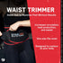 SteelFit Waist Trimmer Belt for Women & Men, Moisture-Resistant Neoprene Waist Trainer for Stomach & Belly Fat