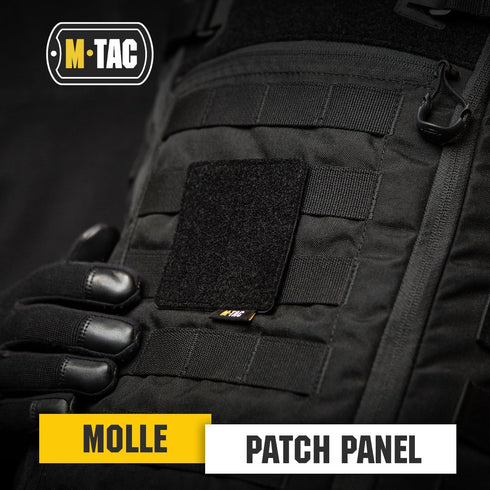 M-Tac Tactical Morale Patches Board with Hook and Loop Molle Attachment, 3.1 x 3.2 Inch