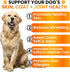 Omega 3 for Dogs - Fish Oil for Dogs Chews - Allergy and Dog Itch Relief - Dog Anti Shedding Supplement - Joint Health Treatment - Dog Skin and Coat Supplement - Salmon Oil - EPA & DHA Fatty Acids