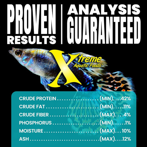 Xtreme Community Crave Flake - Premium Aquarium Food for Tropical & Freshwater Fish, Krill & Spirulina Blend, 1oz