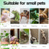 Cork Terrarium Background 15.7x11.8in Natural Large Cork Bark Backdrop for Reptile Habitat Decor (6PCS)