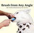 360 2-Pack Jasper Dog Toothbrush, Degree Pet Tooth Brushing Kit, Cat Toothbrush, Canine Dental Care & Teeth Cleaning