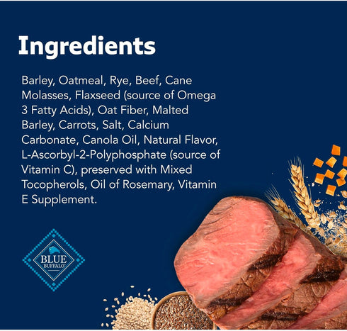 16-oz Blue Buffalo Health Bars Crunchy Dog Biscuits, Oven-Baked With Natural Ingredients, Beef, Bag