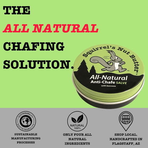 (2.0 oz) Squirrel's Nut Butter Anti-Chafe Tin