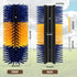 2 pack) Livestock Scratching Brush, Flexible PBT Horse Grooming Kit Horse Brushes, Massage Brush Kit for Cattle, Cow