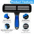 Pet-Pristine Pet Hair Remover Roller and Mini Detailer Combo Pack - Reusable Hair Removal for Couches, Beds, Carpets