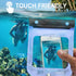 Lewis N. Clark WaterSeals Triple Seal Waterproof Pouch + Dry Bag for Cell Phone or Tablet, Large (7.5X6.5)