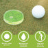 Ujicde Pro Putt Green Reader, Golf Ball Marker, Golf Putting Aid Round Bubble Level High Precision Reader Tool Golf