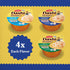 INABA Dashi Delights for Cats, Shredded Chicken with Bonito Flake Broth, 2.5 Ounce Cup, 12 Cups Total, Seafood Variety