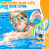 Kids Snorkel Set, Dry Top Snorkeling Gear Combo Set, Diving Snorkel Mask & Swimming Goggles for Youth