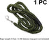 uxcell Dog Pet Leash Rope Nylon 5 Feet Padded Handle Rope Leashes Dog Walking Training Leash for Medium Large Dogs M Size Army Green