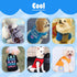6 Pack Dog Clothes for Small Dogs, Soft and Breathable Puppy Kitten Shirts with Letters, Summer T-Shirts Apparel