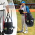 VIGERARI Baseball Bucket Bag, Coaches Bag, Expandable Softball Bucket Bag with Padded Seat, Baseball Gear Organizer
