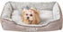 JOYELF Washable Dog Bed, Cute Fluffy Cat Bed for Small Dog, Puppy, Kitten - Small Rectangle Sofa