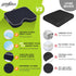 goodleben (30D 40D Stadium Cushion with Dual-Layer Foam Support + Memory), High Elasticity & Breathable, Waterproof