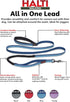 HALTI Active Leash, Award-Winning Bungee Dog Leash with Neoprene Padded Belt & Lead for Medium & Large Dogs, Blue
